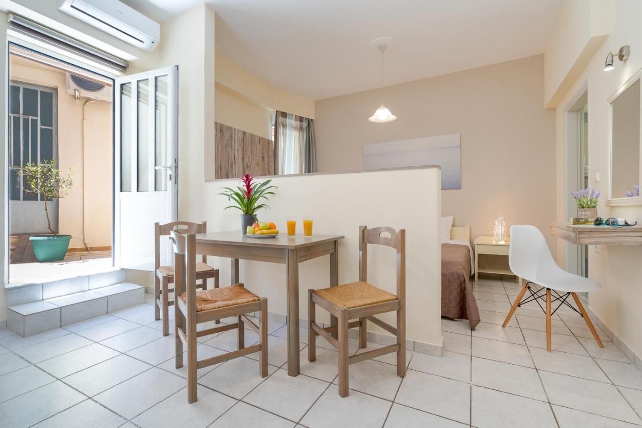 Geana Apartments Hriszí Aktí Haniá Kültér fotó