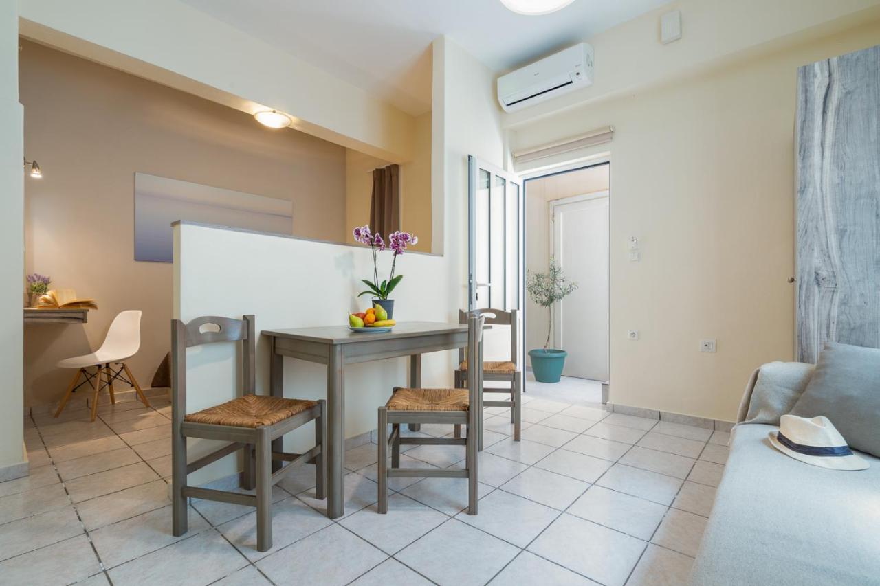Geana Apartments Hriszí Aktí Haniá Kültér fotó