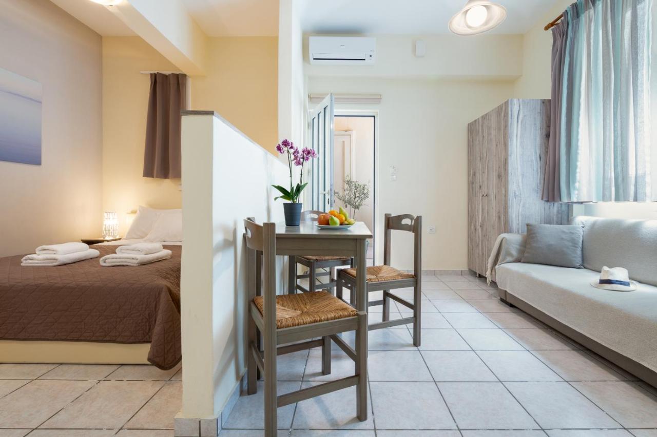 Geana Apartments Hriszí Aktí Haniá Kültér fotó