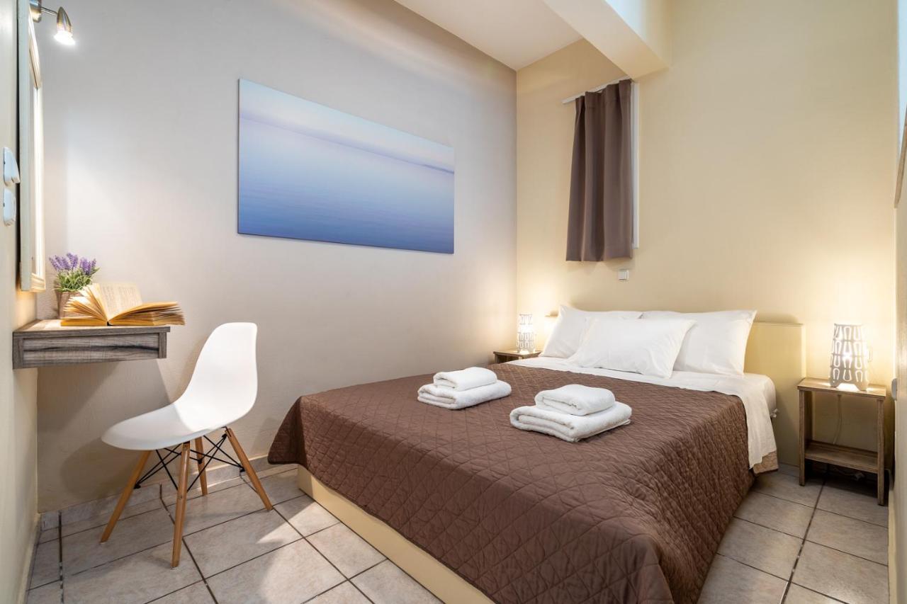 Geana Apartments Hriszí Aktí Haniá Kültér fotó