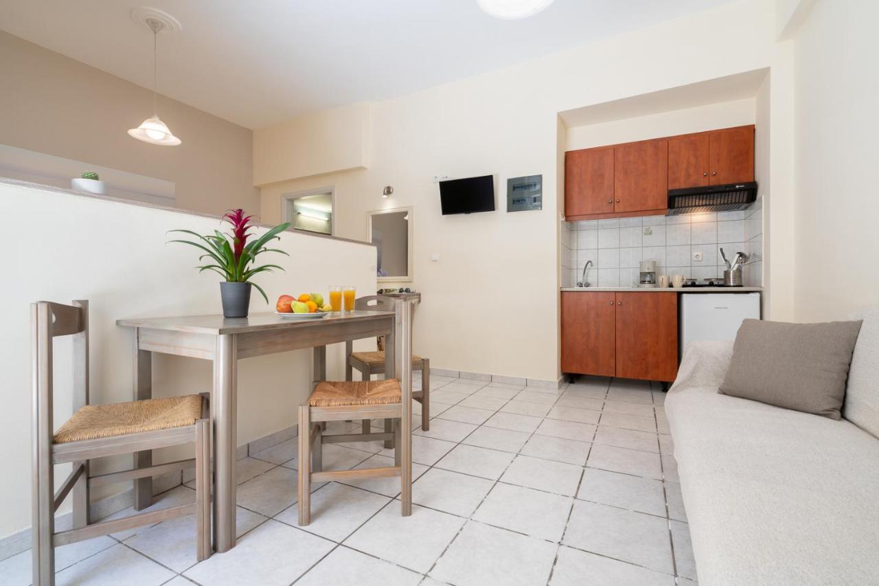 Geana Apartments Hriszí Aktí Haniá Kültér fotó