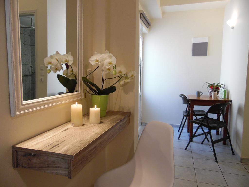 Geana Apartments Hriszí Aktí Haniá Kültér fotó