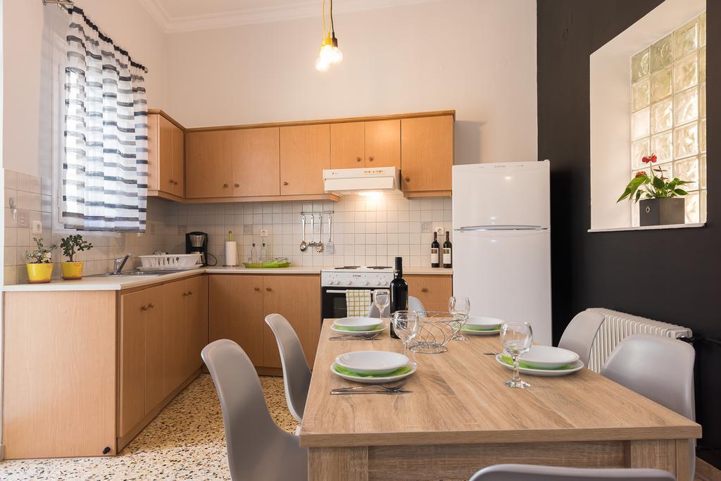 Geana Apartments Hriszí Aktí Haniá Kültér fotó