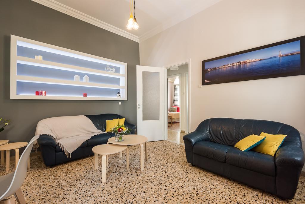 Geana Apartments Hriszí Aktí Haniá Kültér fotó