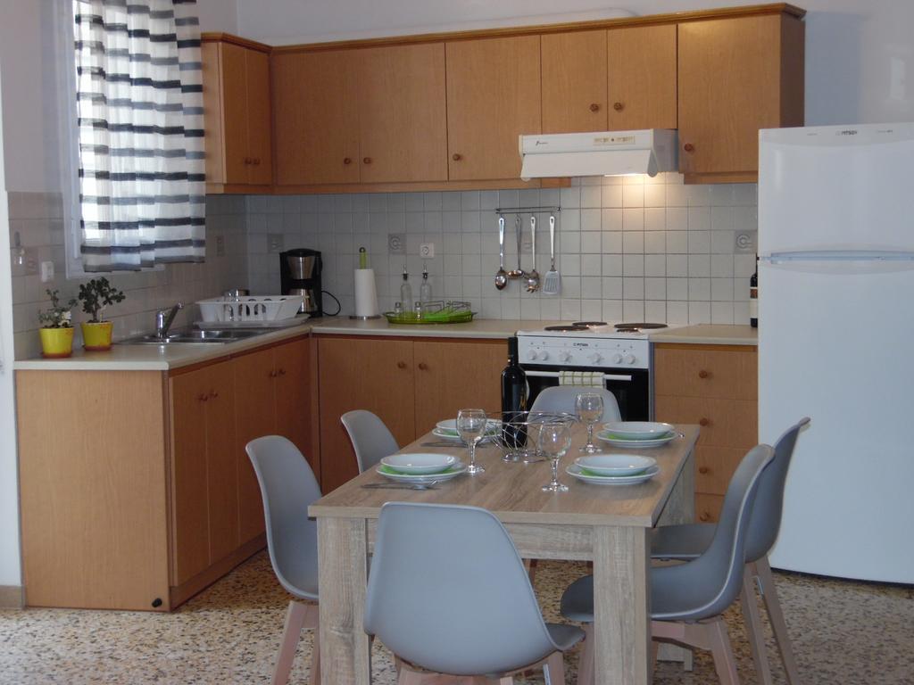 Geana Apartments Hriszí Aktí Haniá Kültér fotó